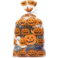 Halloween Kürbis Bonbontüte 28 x 13 cm - 20 Stück.