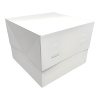 Verstellbare Kuchenbox 50 x 50 x 20 cm mit 4 Höhen