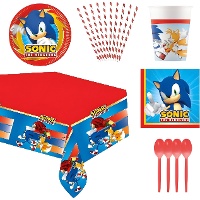 Sonic-Party-Set - für 8 Personen