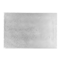 Silberfarbene Tortenunterlage 35 x 25 x 0,3 cm