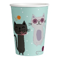 Cats Becher 250 ml - 8 Stück