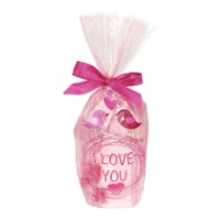 Beutel mit Schaumzuckerwolken und gemischten Herzgummibonbons, 100 g