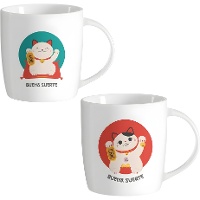 Glückskatze?Tasse, 470 ml - 1 Stück