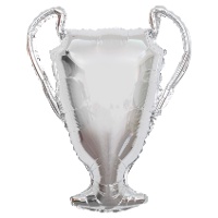 Silberner Champions Cup Ballon, 83 x 65 cm