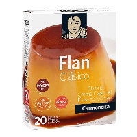 Klassischer Flan ohne Zuckerzusatz, 20 g - Carmencita
