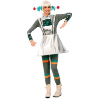 Graues Alien-Kostüm für Damen