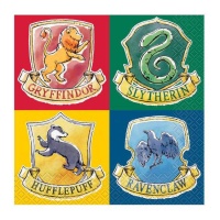 Harry Potter Servietten 16,5 x 16,5 cm - 16 Stück