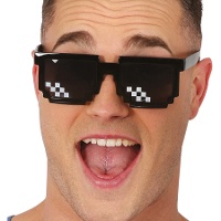 Pixel-Quadratbrille