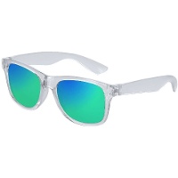 Sonnenbrille mit transparentem Rahmen - 1 Stück
