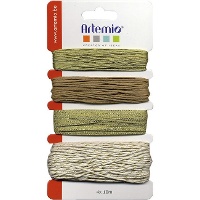 Satz dekorativer Metallschnüre - 4 Stück