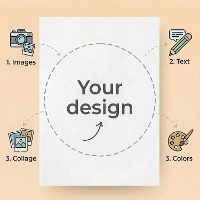 Essbares Zuckerpapier - rund, 18 cm