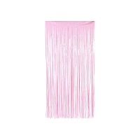 Vorhang 2 x 1 m Pastellfarben - 1 Stück