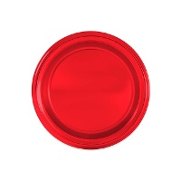 Teller aus glänzendem Karton, 23 cm - 4 Stück.