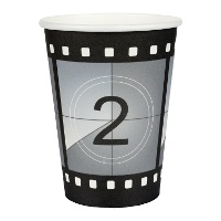 Kino-Trinkbecher, 270 ml - 10 Stück