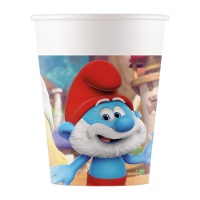 Los Pitufos Becher 200 ml - 8 Stück