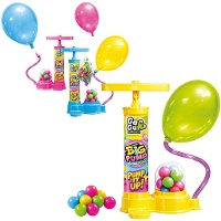Luftpumpe mit Kaugummi und Ballons - 1 Stück