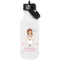 Flasche 0,60 L Meine erste Kommunion Mädchen