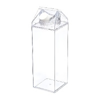 Quadratische Acrylflasche, 1 l