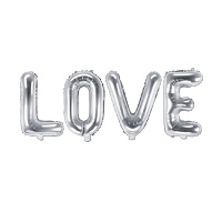 Ballon Buchstaben Love 35 x 140 cm - PartyDeco
