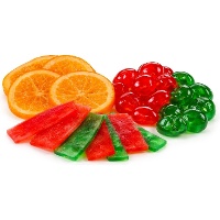 Kandierte Früchte 250 gr - Pastkolor