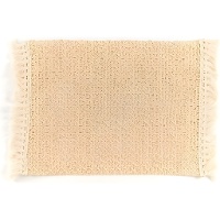 Tischset 45 x 30 cm natürliche Fransen