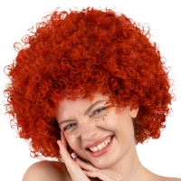 Bunte Afro-Perücke - 1 Stück
