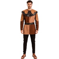 Mittelalterliches Holzfäller-Kostüm
