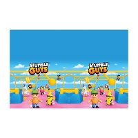 Stumble Guys-Tischdecke 1,20 x 1,80 cm