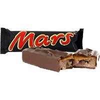Mars-Schokoriegel mit Milchschokolade und Karamell - 1 Stück