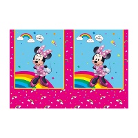 Tischdecke Minnie Regenbogen 120 x 180 cm
