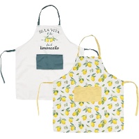 Zitronen-Schürze - 1 Stück