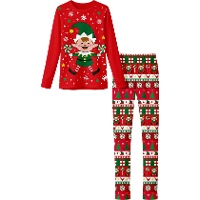 Weihnachts-Elfen-Pyjama für Herren