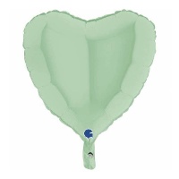 Mattes Herz Ballon 46 cm - Grabo
