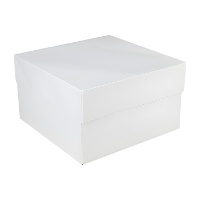28 x 28 x 15 cm Box für quadratischen Kuchen