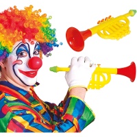 Bunte Trompete, 32 cm (sortierte Farben)