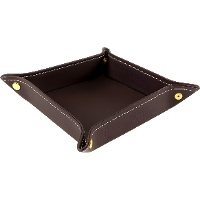 Quadratischer Kunstleder-Taschenentferner 15 cm - DCasa