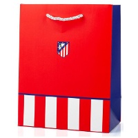 Rote Geschenktüte von Atlético de Madrid - 32 x 26 x 12 cm