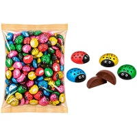 Schokoladen-Marienkäfer, 800 g - 200 Stück