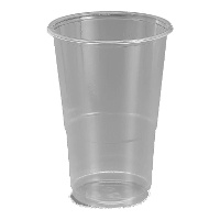 Klare Plastikbecher, 300 ml - 50 Stück