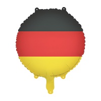 Folienballon mit Deutschland-Flagge, Ø 35 cm