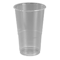 Klare Kunststoffbecher 250 ml - 25 Stück