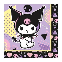 Kuromi-Servietten 16,5 x 16,5 cm - 20 Stück