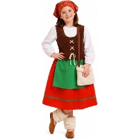 Hirtin Kostüm für Mädchen
