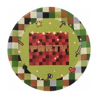 TNT Party-Teller 23 cm - 8 Stk.