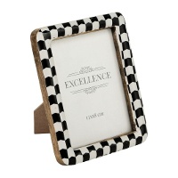 Bilderrahmen 13 x 18 cm Excellence Schwarz-Weiß