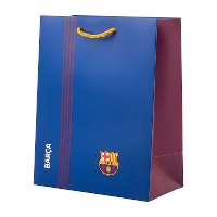 Geschenktasche 32 x 26 x 12 cm blaugrana
