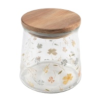 0,5 L-Glas Blumen