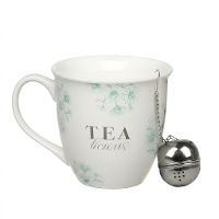 Tea Time 510 ml Becher mit Teefilter