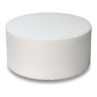 Runder Torten?Dummy aus Schaumstoff, 15 x 15 cm - Azucren