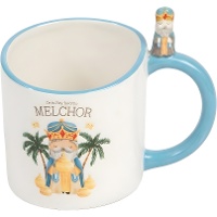 414-ml-Tasse 'Melchor' mit Figurenhenkel